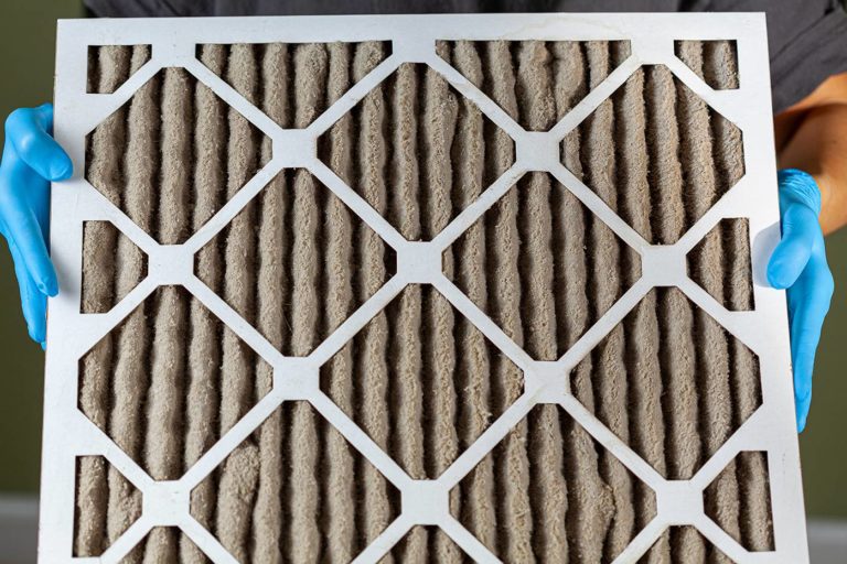 Dirty Furnace Filter