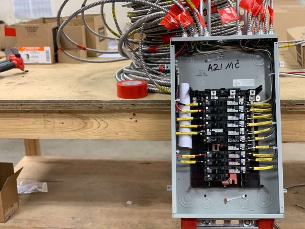 electrical panel wiring