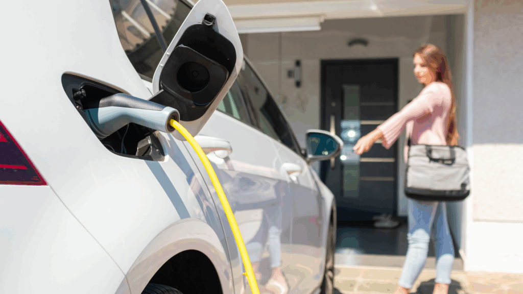 EV Charger in Detroit Michigan